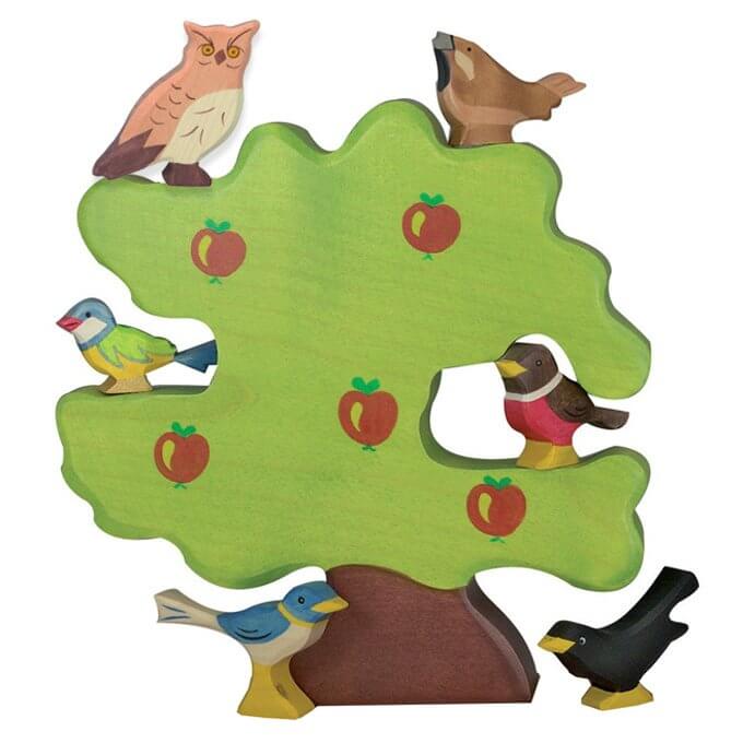 Holztiger Appelboom voor vogels (80218)