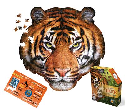 I Am Puzzel - Tijger - 550 stukjes