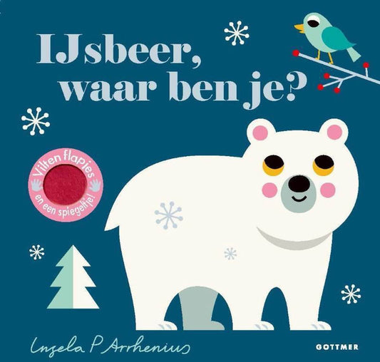 Flapjesboek - IJsbeer, waar ben je (karton) -  Ingela P Arrhenius