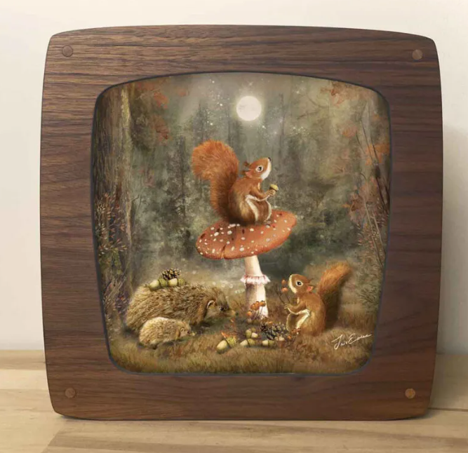 Toverlux IrisEsther Silhouette for the Seasons Lamp