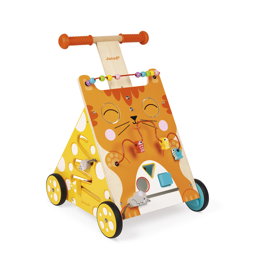 Janod - Baby Loopwagen Kat