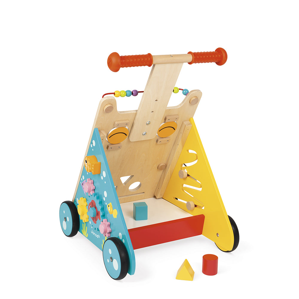 Janod - Baby Loopwagen Kat