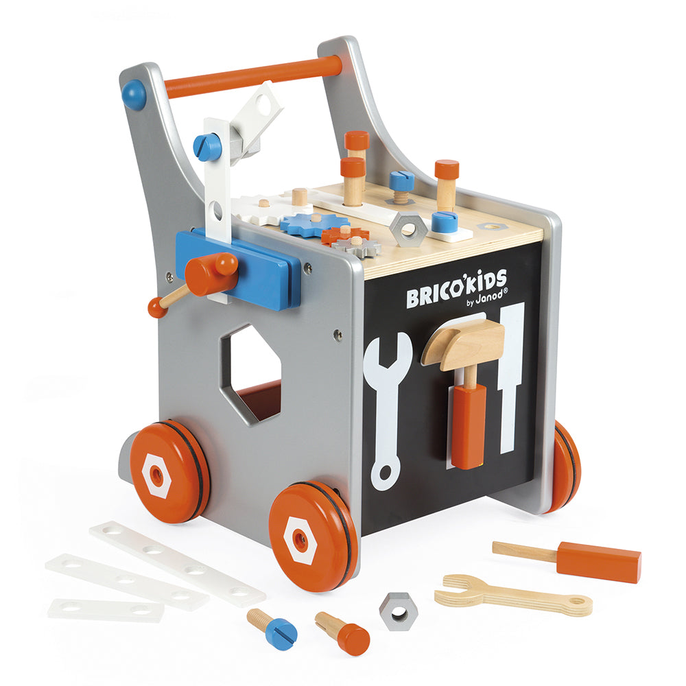 Janod Brico’kids – DIY magnetische trolley