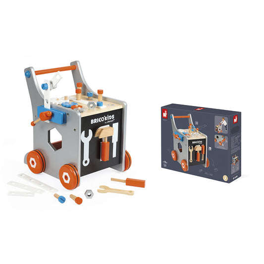 Janod Brico’kids – DIY magnetische trolley