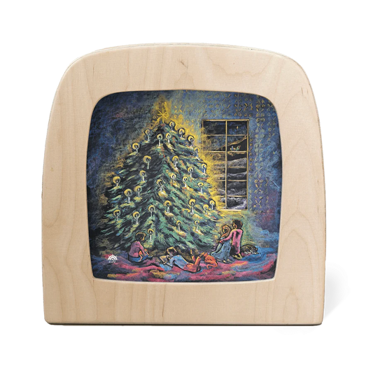 Toverlux Kapitein Kalk - Christmas Lights Silhouette