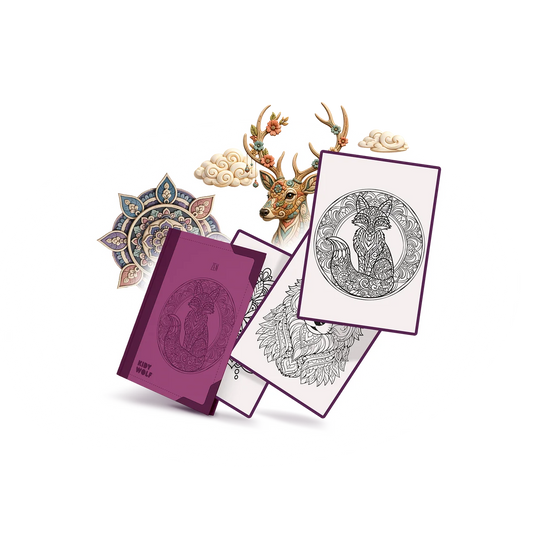 KidyWolf KIDYDRAW PAD Refill pack “Zen” Pre Teens