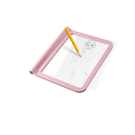 Kidywolf Kidydraw PRO mobiele en lichtgevende tablet - roze