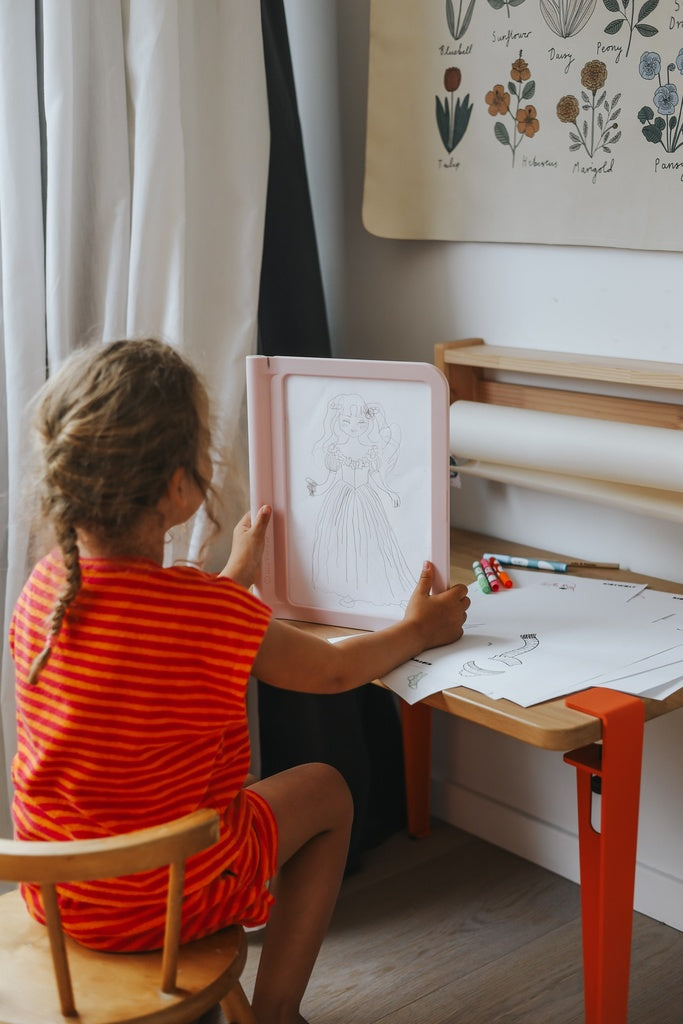 Kidywolf Kidydraw PRO mobiele en lichtgevende tablet - roze