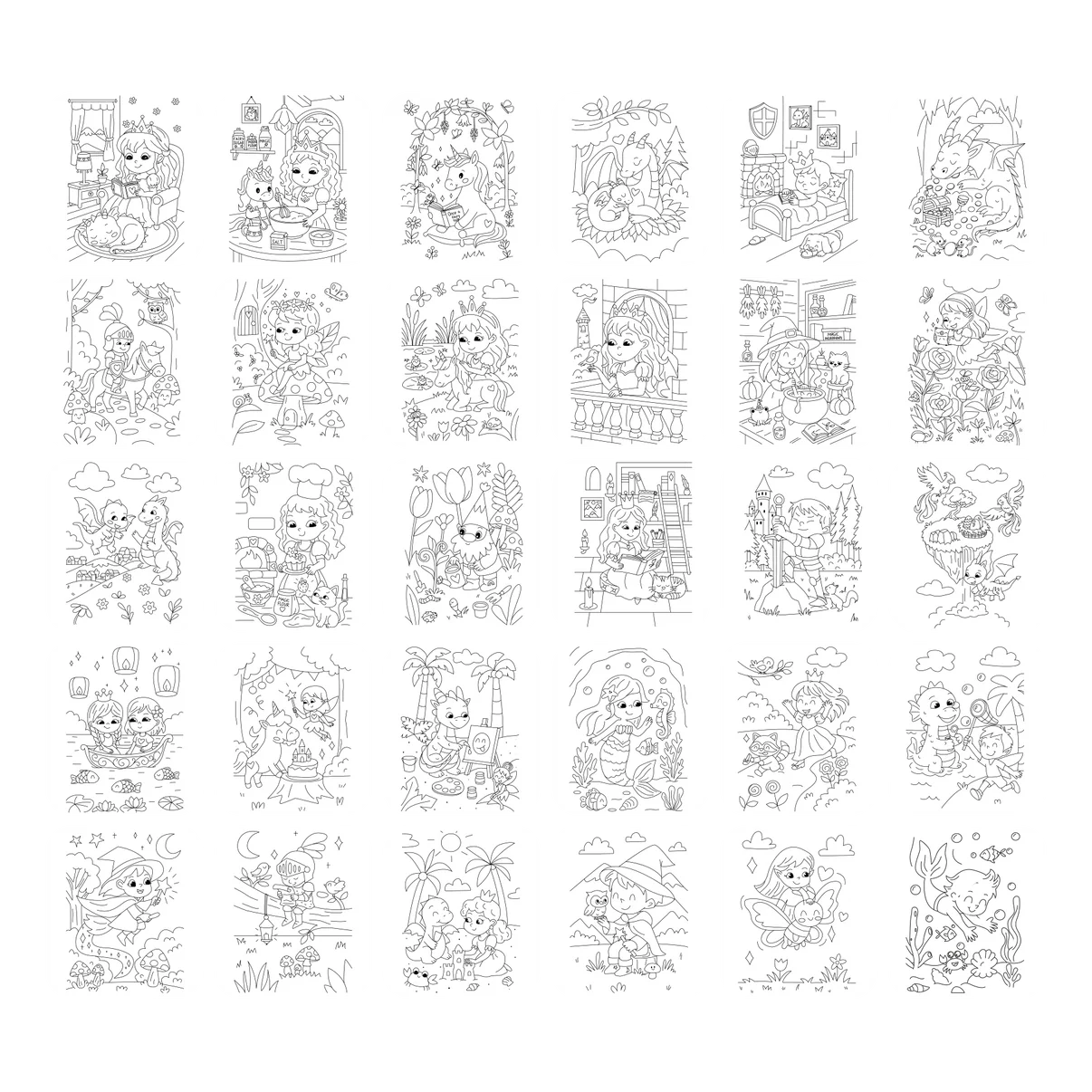 KidyWolf KIDYDRAW PAD Refill pack “Once Upon a Time”