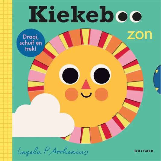 Schuifboekje: Kiekeboo zon - Ingela P Arrhenius