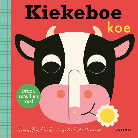 Schuifboekje: Kiekeboo koe - Ingela P Arrhenius