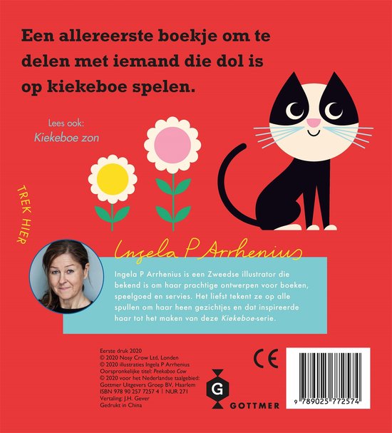 Schuifboekje: Kiekeboo koe - Ingela P Arrhenius