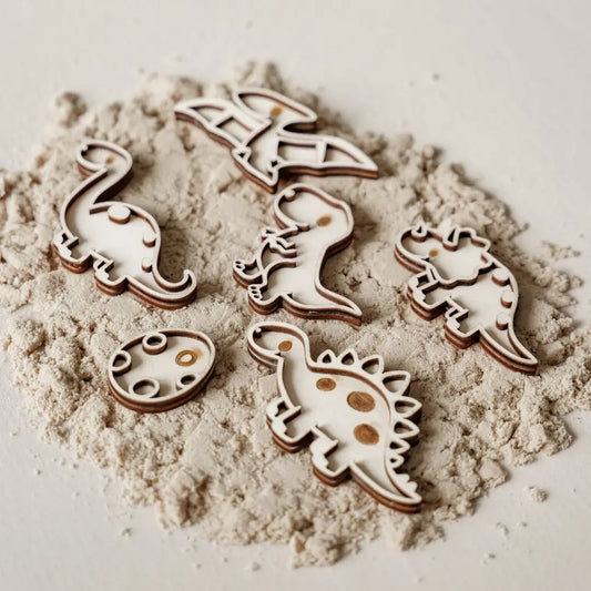 Kleine vultrays Dino - Leukmetletters