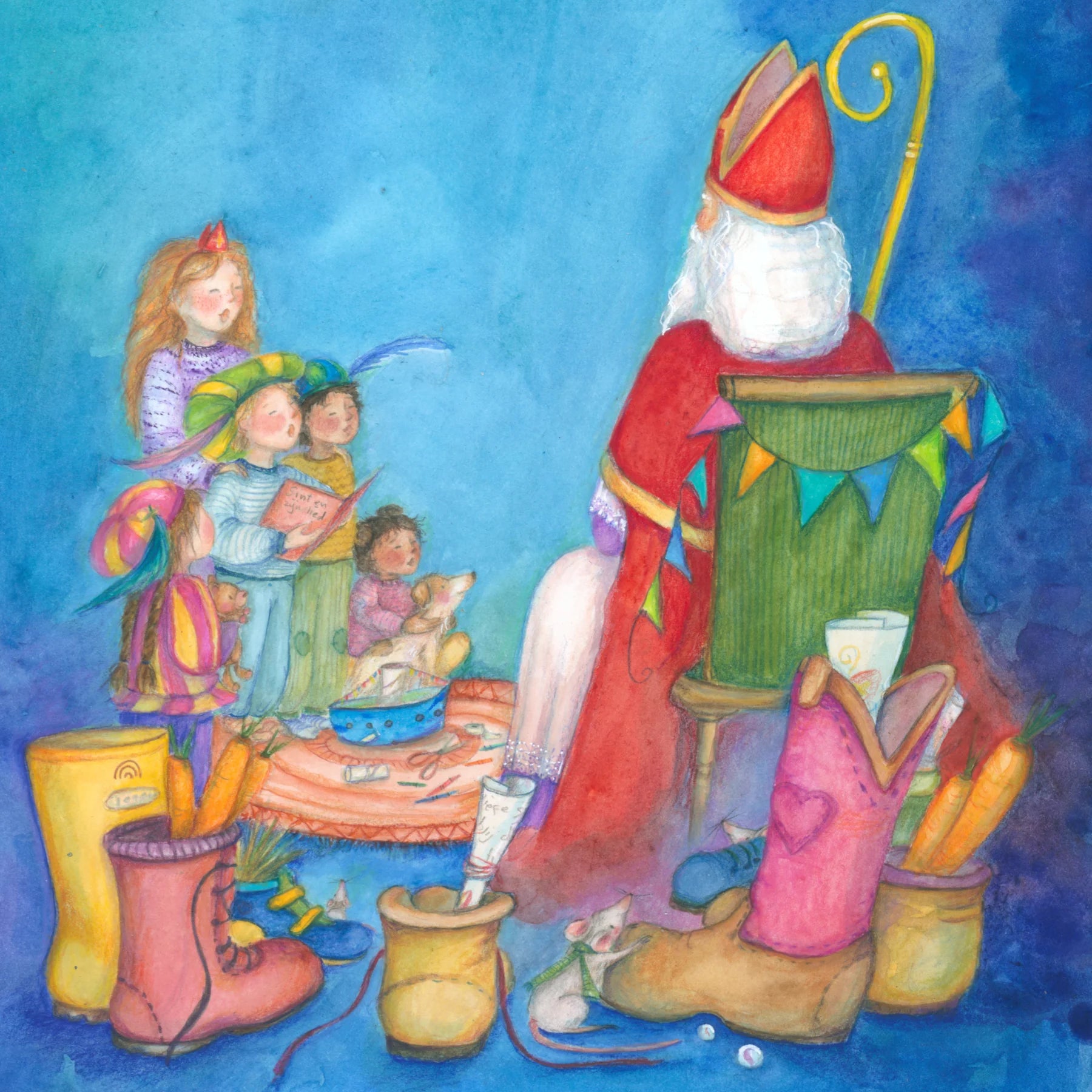 Toverlux Anne Illustraties - 4 Layered Light A Saint Nicholas Story