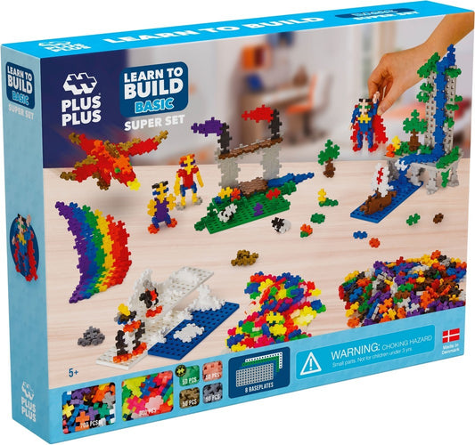 Plus-Plus Learn to Build basic: 1200 stuks (3811)
