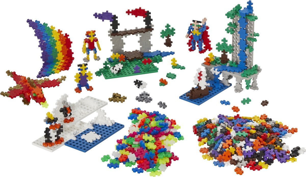 Plus-Plus Learn to Build basic: 1200 stuks (3811)