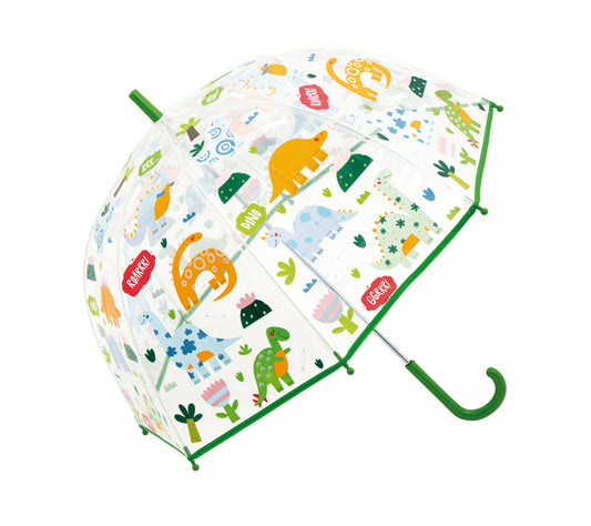 Little L - Paraplu Dino's - DIAM. 68 CM ( ALLEEN IN DE WINKEL TE KOOP!)