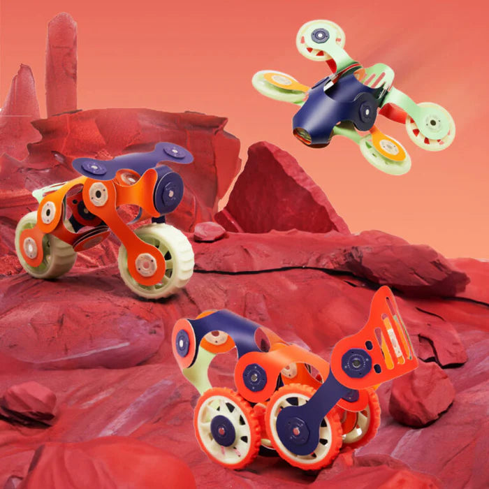 Clixo  Clixo Mars Rovers Magnetisch Bouwset 30 stuks