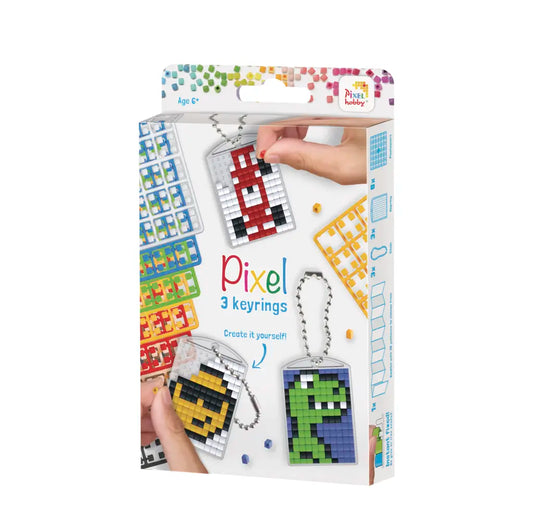Pixelhobby Medaillon sleutelhangerset - Stoer