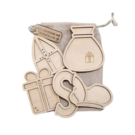 Kiddi - Mini vulvormen set Sinterklaas