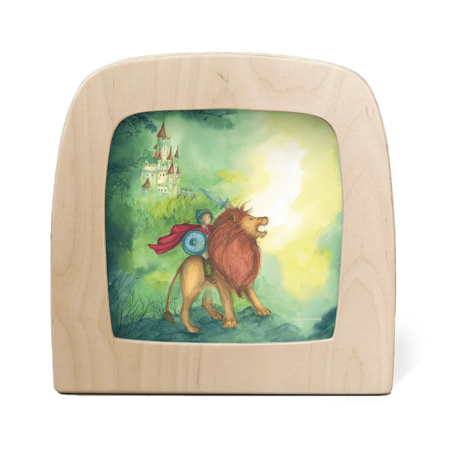 Toverlux Anne Illustraties - Brave Knight Seizoensplaat