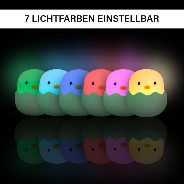 Nachtlamp USB baby egg dimbaar 5 cm