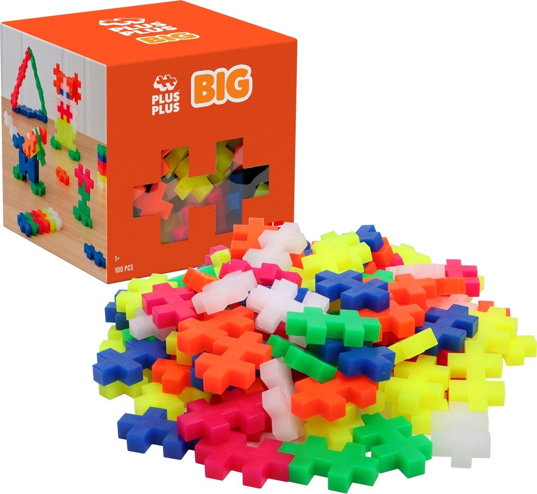 Neon BIG Plus-Plus: 100 stuks