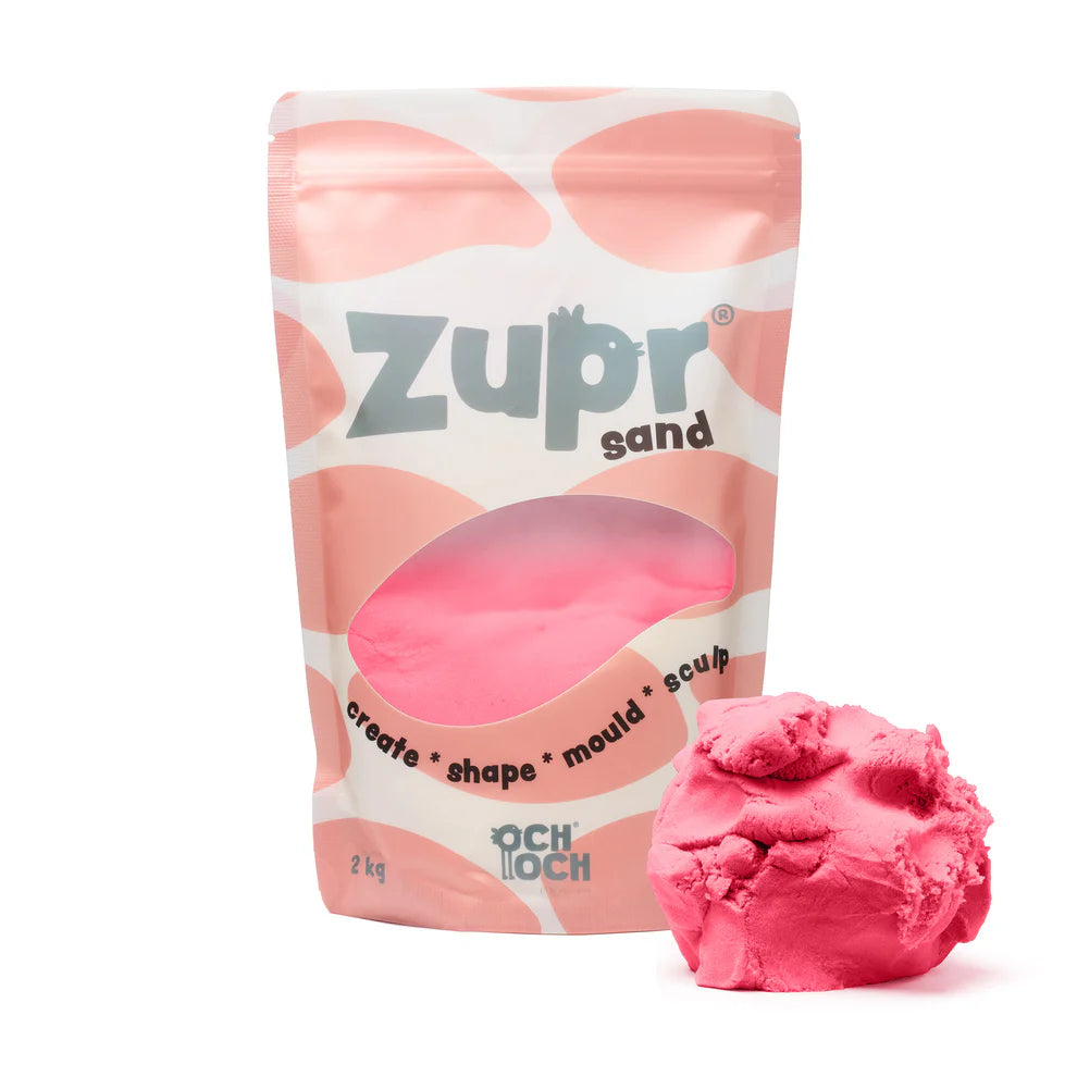 OchOch - Zupr Kinetisch Zand - Poppy Pink - 2 kilo
