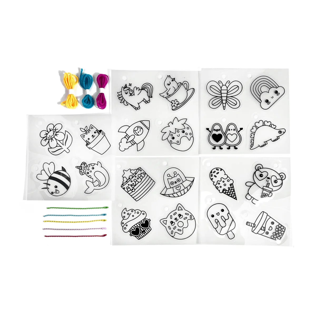 Ooly – Shrink-Its! D.I.Y. Shrink Art Kit – Cute Crew