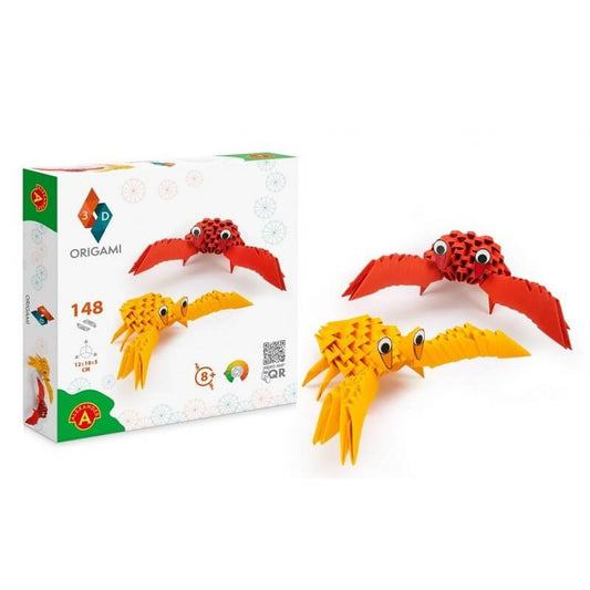 Origami 3D – krabben- 148 stukjes