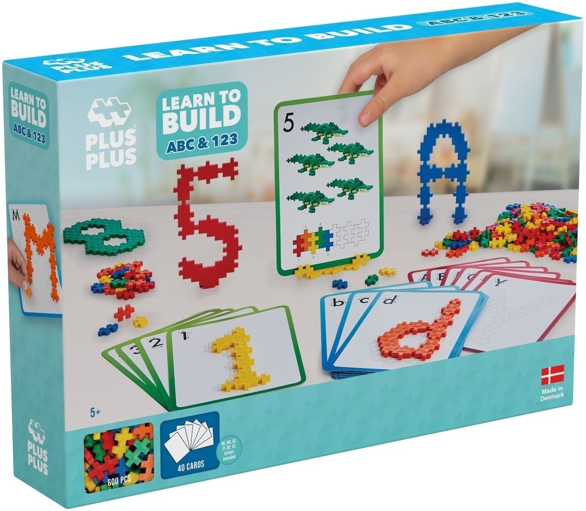 Learn to Build abc/123 Plus-Plus: 600 stuks (3909)