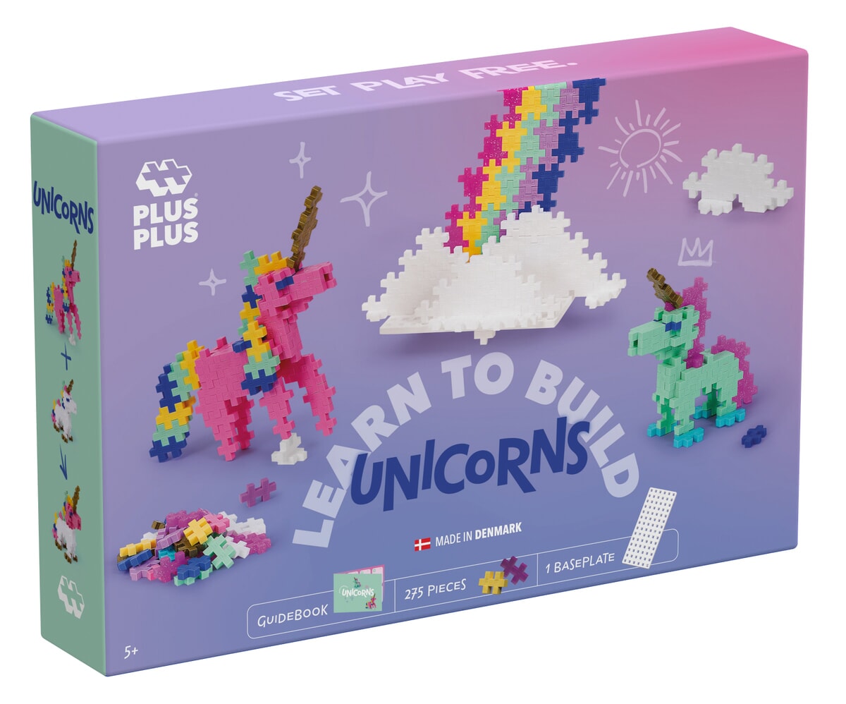 Plus-Plus Learn to Build eenhoorn 275 stuks