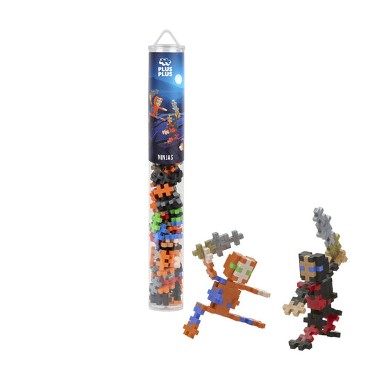 Plus Plus Tube Ninjas - 100 stuks