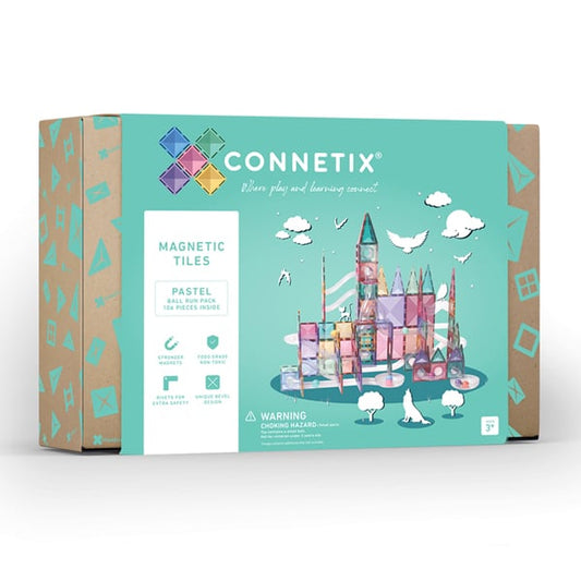 Connetix 106 stuks Pastel Ball Run Pack