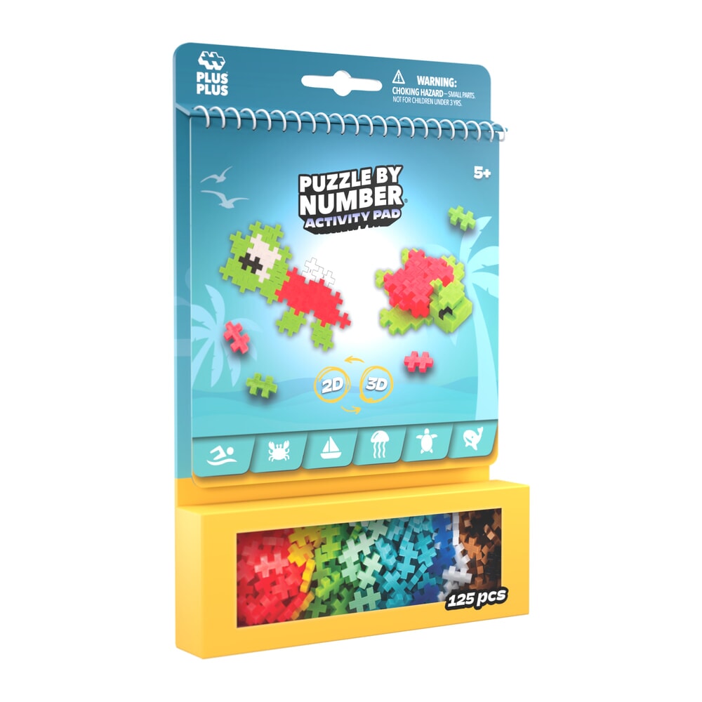 Plus-Plus Activity Pad – Oceaan (3991)