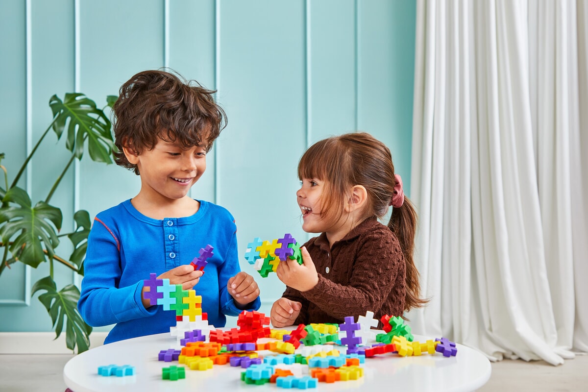 Plus-Plus Big Rainbow Mix 100 Pcs (4354)