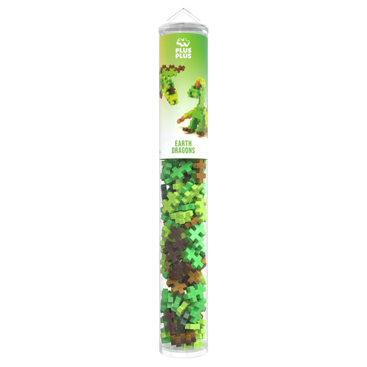 Plus-Plus Earth Dragons 100 Pcs Tube (4376)