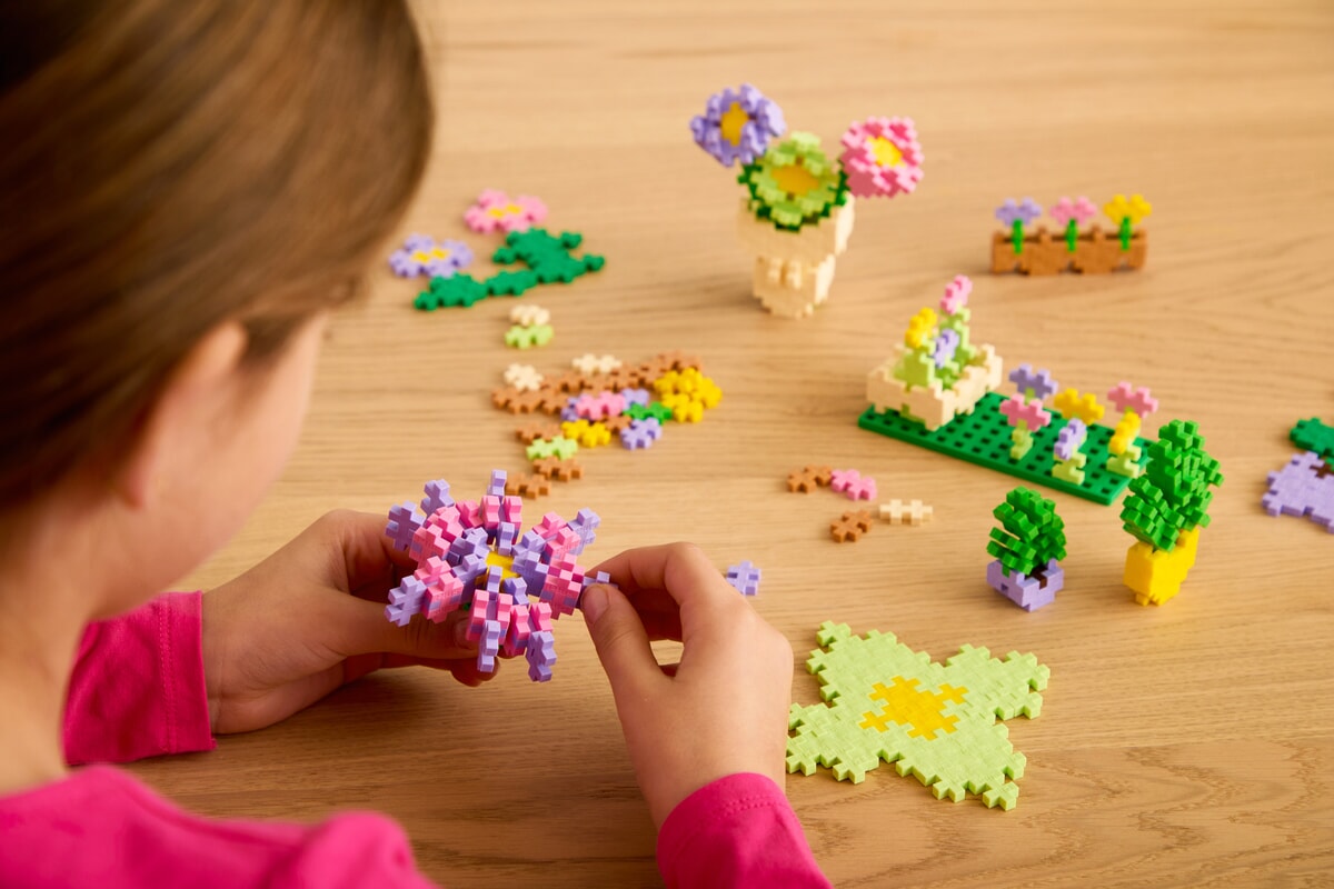 Plus-Plus Learn To Build Flower Shop: 600 stuks (4336)