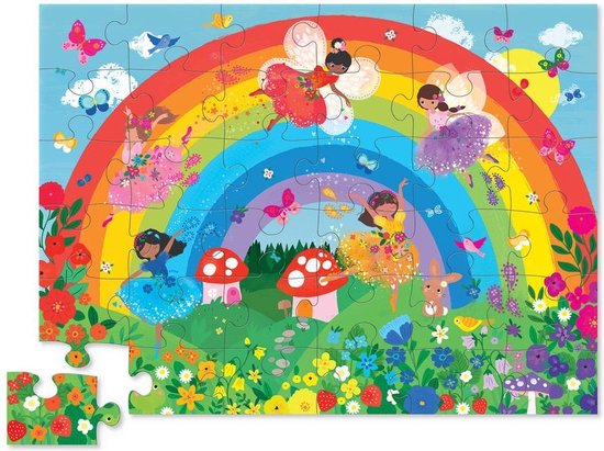 Crocodile Creek puzzel Over the Rainbow - 36 stukjes
