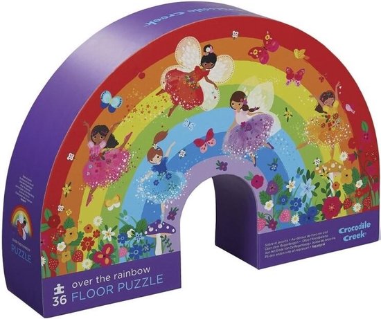Crocodile Creek puzzel Over the Rainbow - 36 stukjes