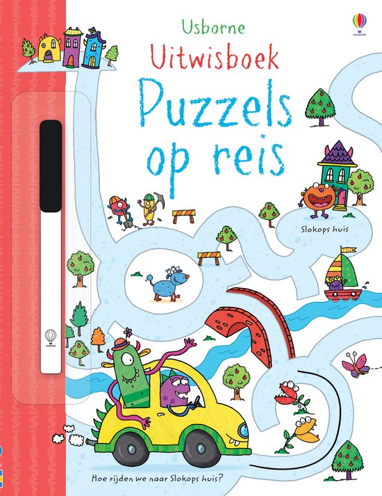 Puzzels op reis uitwisboekje