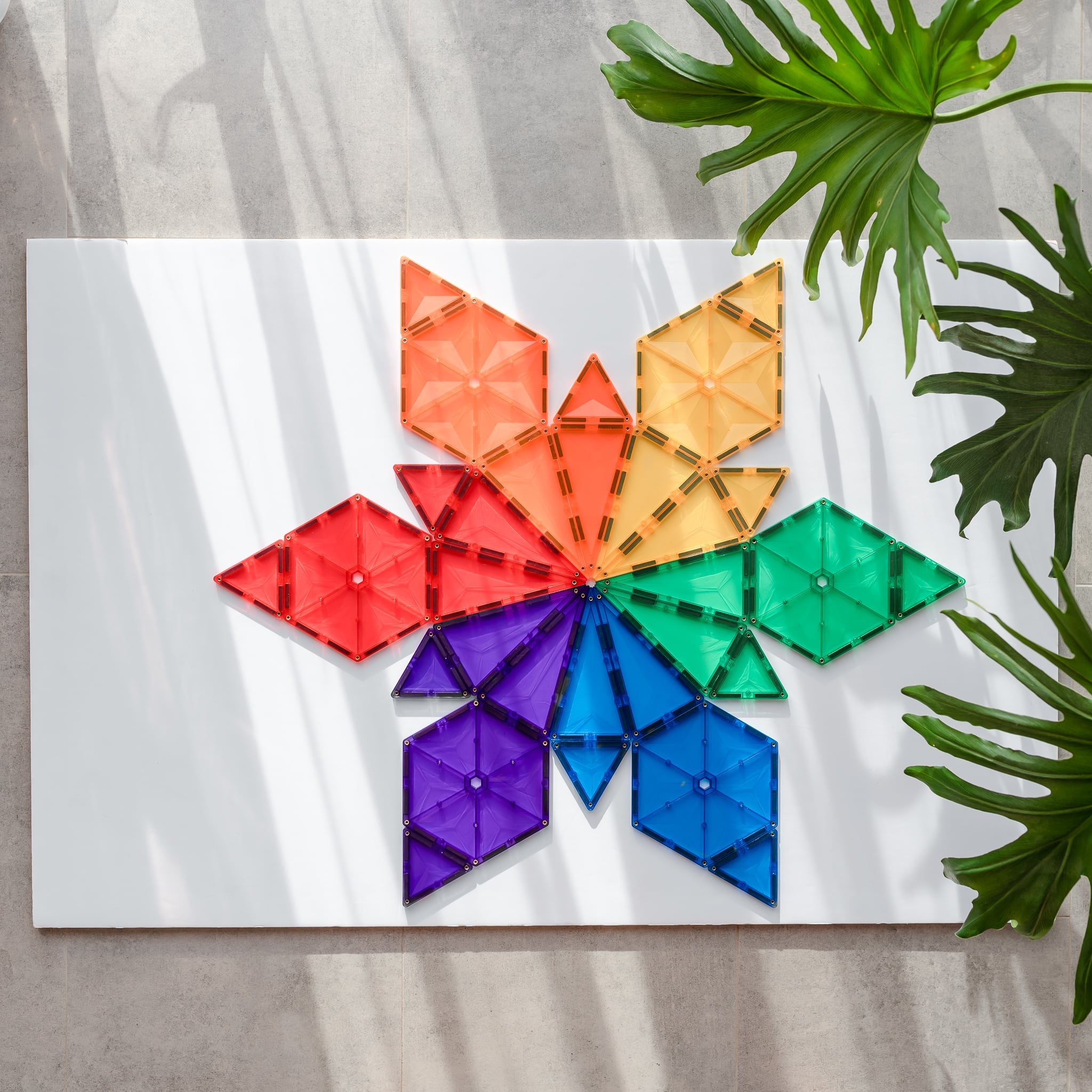 Connetix Rainbow Geometry Pack - 30 delig