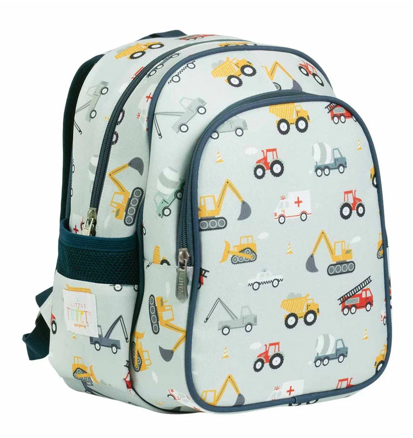 A Little lovely Company Backpack Voertuigen