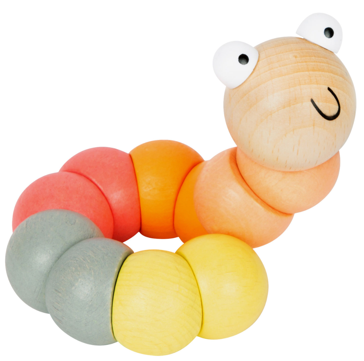 Small Rummel Small Foot Houten frummel rups – De Grote Wolf