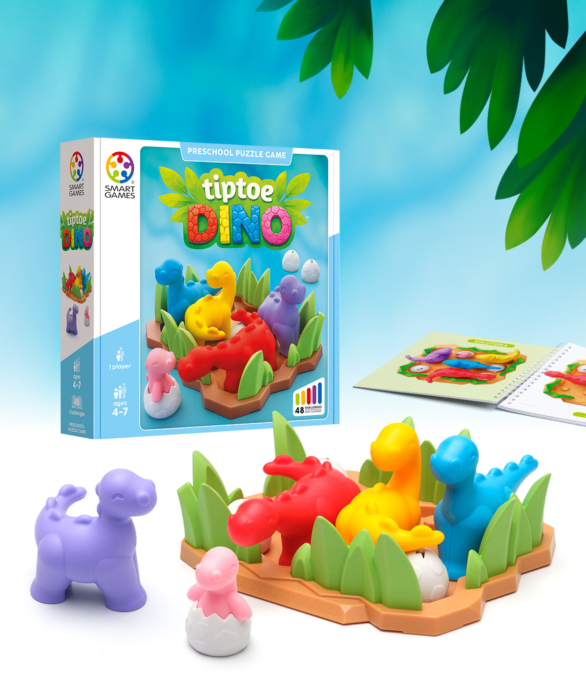 SmartGames Tiptoe Dino > 4-7 jaar
