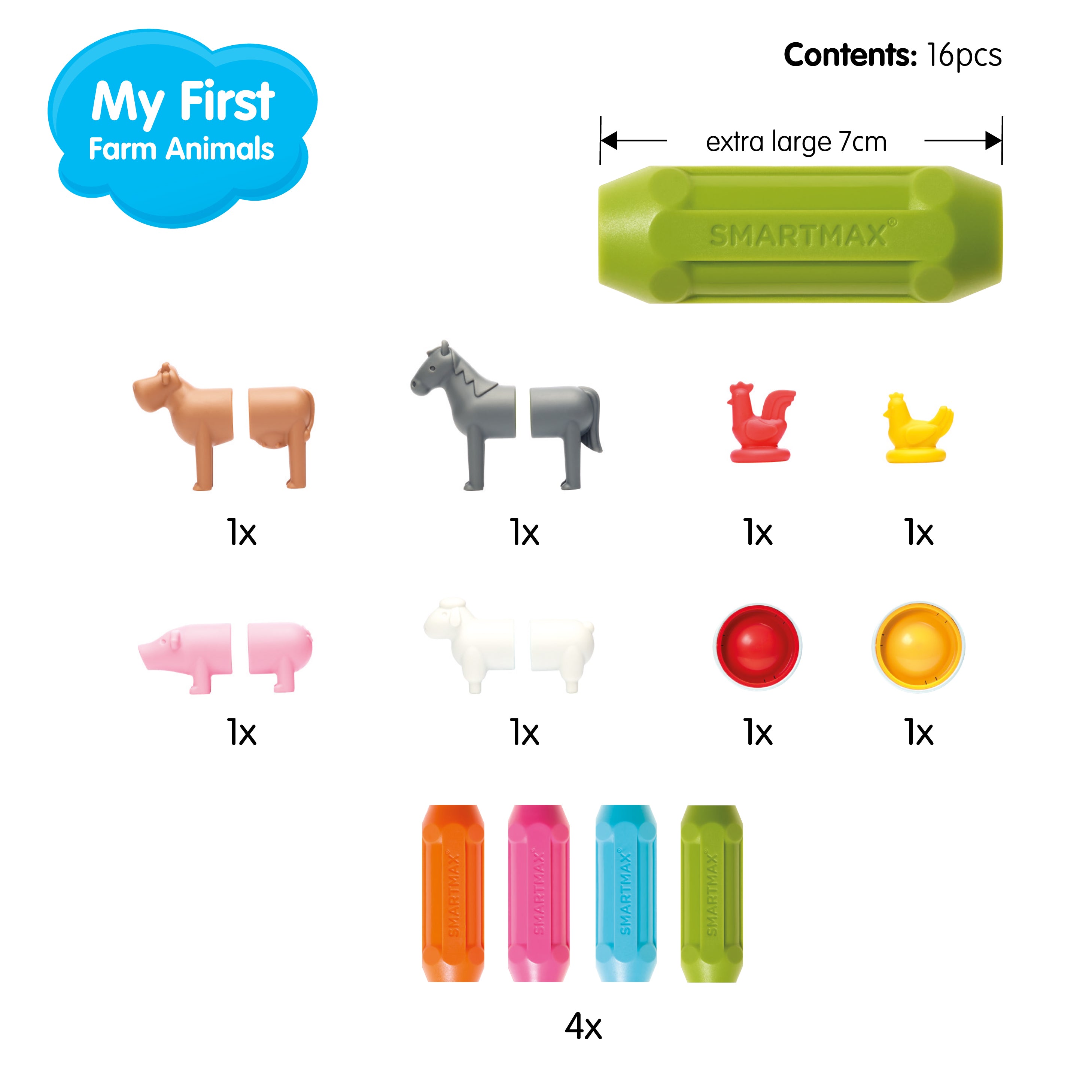 SmartGames - SmartMax My First Farm Animals