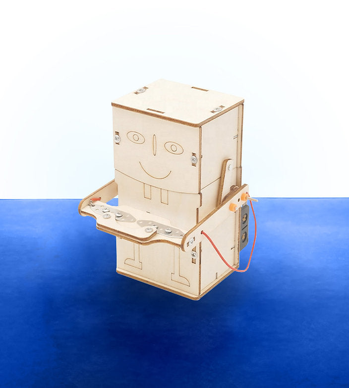Satzuma - STEM - Make Your Own Coin Eating Robot