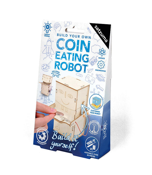 Satzuma - STEM - Make Your Own Coin Eating Robot