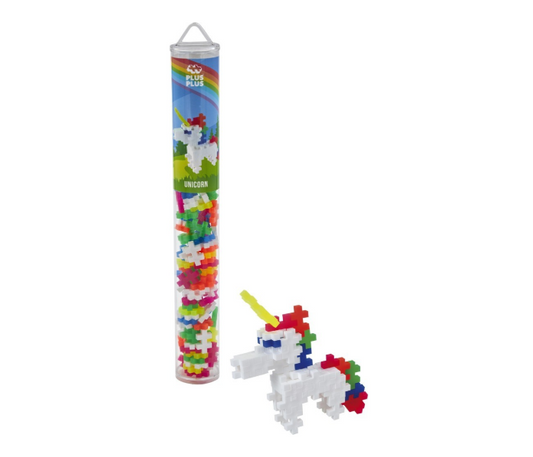 Plus Plus Tube eenhoorn - 100 stuks (4109)