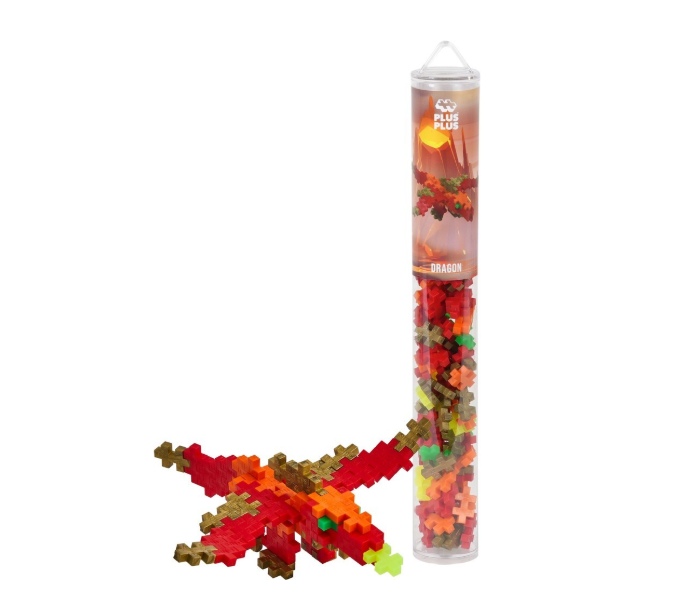 Plus Plus Tube draak - 100 stuks (4267)